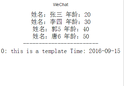 ΢��С���򿪷��̳�֮��ģ��template���÷�