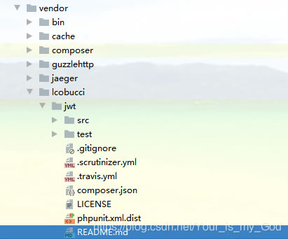 ��vendorĿ¼�д�readme.md�ļ�